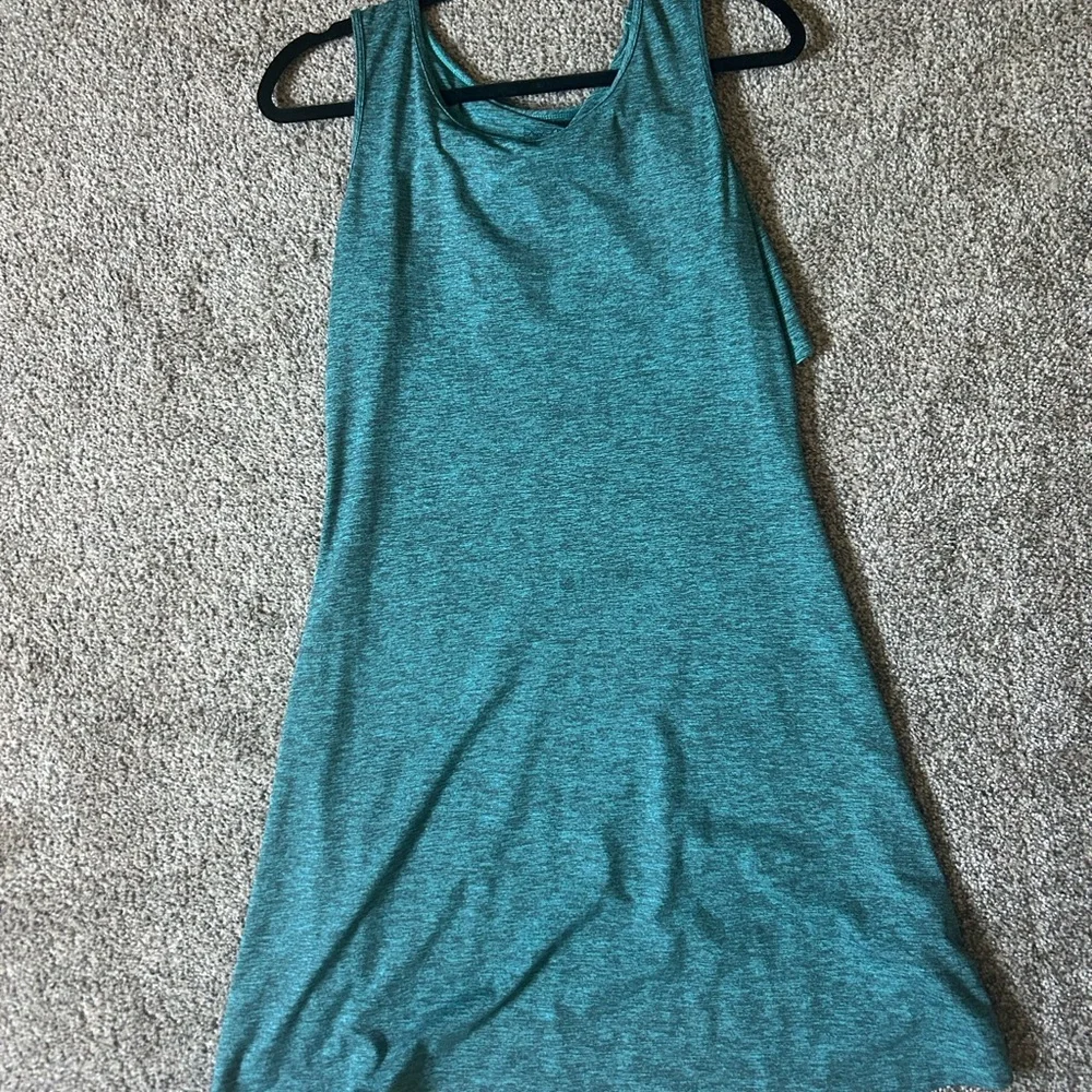 Patagonia Teal Heathered dress - Picture 2 of 7